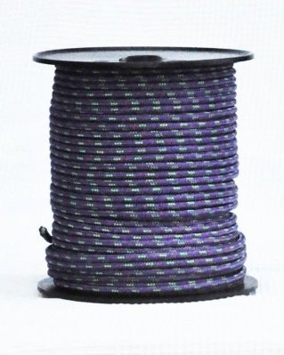 Corda PES djembe 6 mm Violeta / verde 100 m