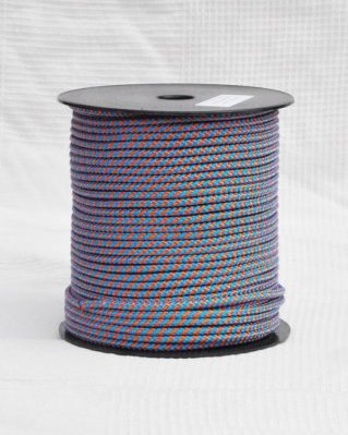 Corda PES djembe 5 mm Diagonal Azul / cobre 100 m