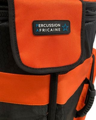 Saco djembê Percussion Africaine Premium XL Laranja