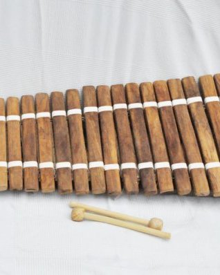 Instrumento balafom diatonico bobo 22 teclas