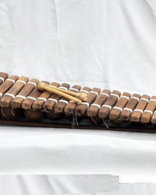 Instrumento balafom diatonico bobo 22 teclas