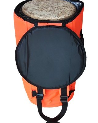 Saco djembê Percussion Africaine Clássico XL Laranja