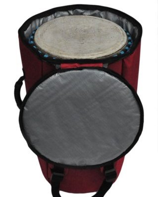 Saco djembê Percussion Africaine Clássico XL Vermelho