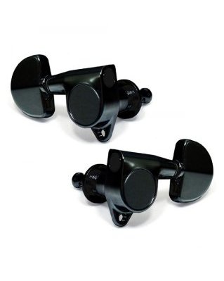 Cravelhas mecânicas afinação para kora ngoni Preto