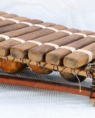 Instrumento balafom diatonico bobo 12 teclas