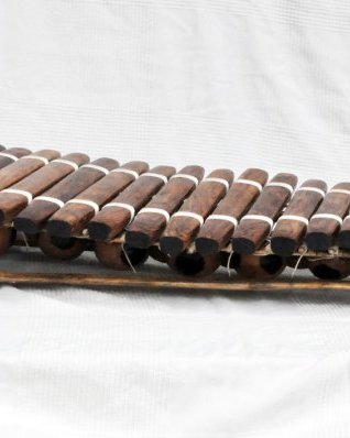 Instrumento balafom diatonico mandingas 16 teclas