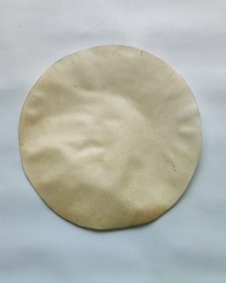 Pele de alce djembê espessa raspada S