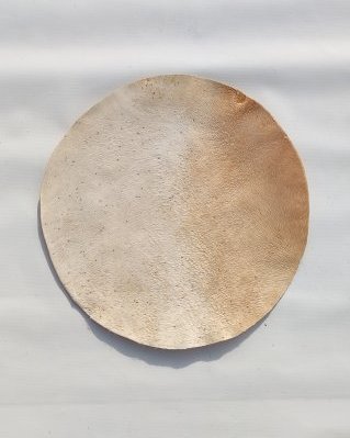 Pele de mula djembê fina com pelo M