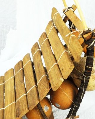 Instrumento balafom bwaba 15 teclas