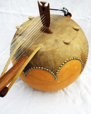 Instrumento kamelê ngoni Clássico 14 cordas