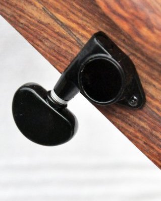 Cravelhas mecânicas afinação para kora ngoni Preto