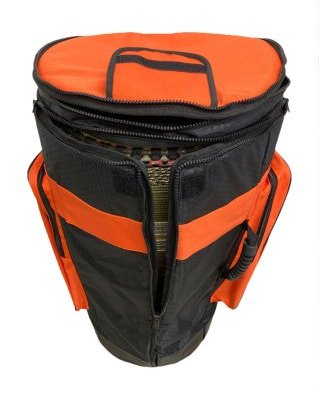 Saco djembê Percussion Africaine Premium XL Laranja