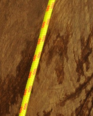 Corda PES djembe 6 mm Amarelo fluo / laranja 100 m