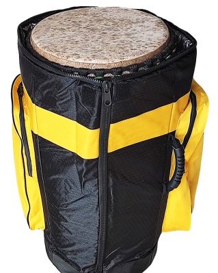Saco djembê Percussion Africaine Premium XL Amarelo