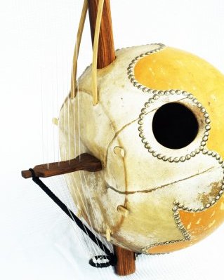 Instrumento kamelê ngoni Clássico 8 cordas