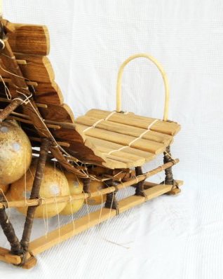 Instrumento balafom bwaba 15 teclas