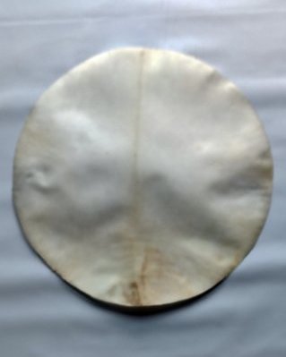 Pele de alce djembê espessa raspada XL