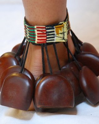 Chocalho de pé Entada