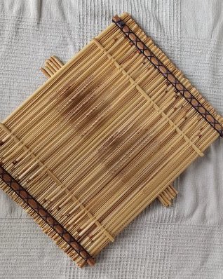 Thianhou instrumento cítara esteira 22 cordas