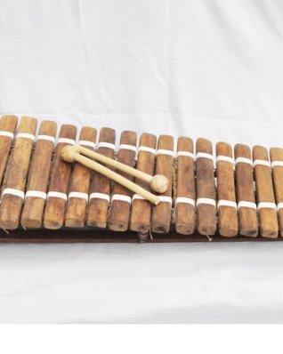 Instrumento balafom diatonico bobo 22 teclas