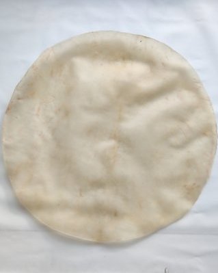 Pele de bezerro / vaca djembê muito fina sem pelo XXL
