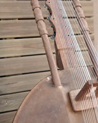 Kora instrumento 21 cordas