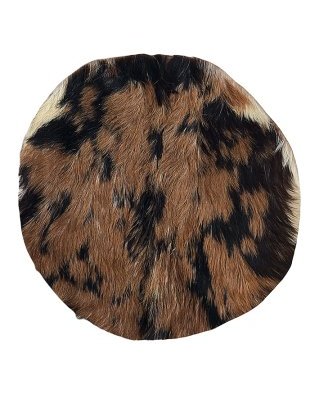 Pele de cabra djembê com pelo espessa